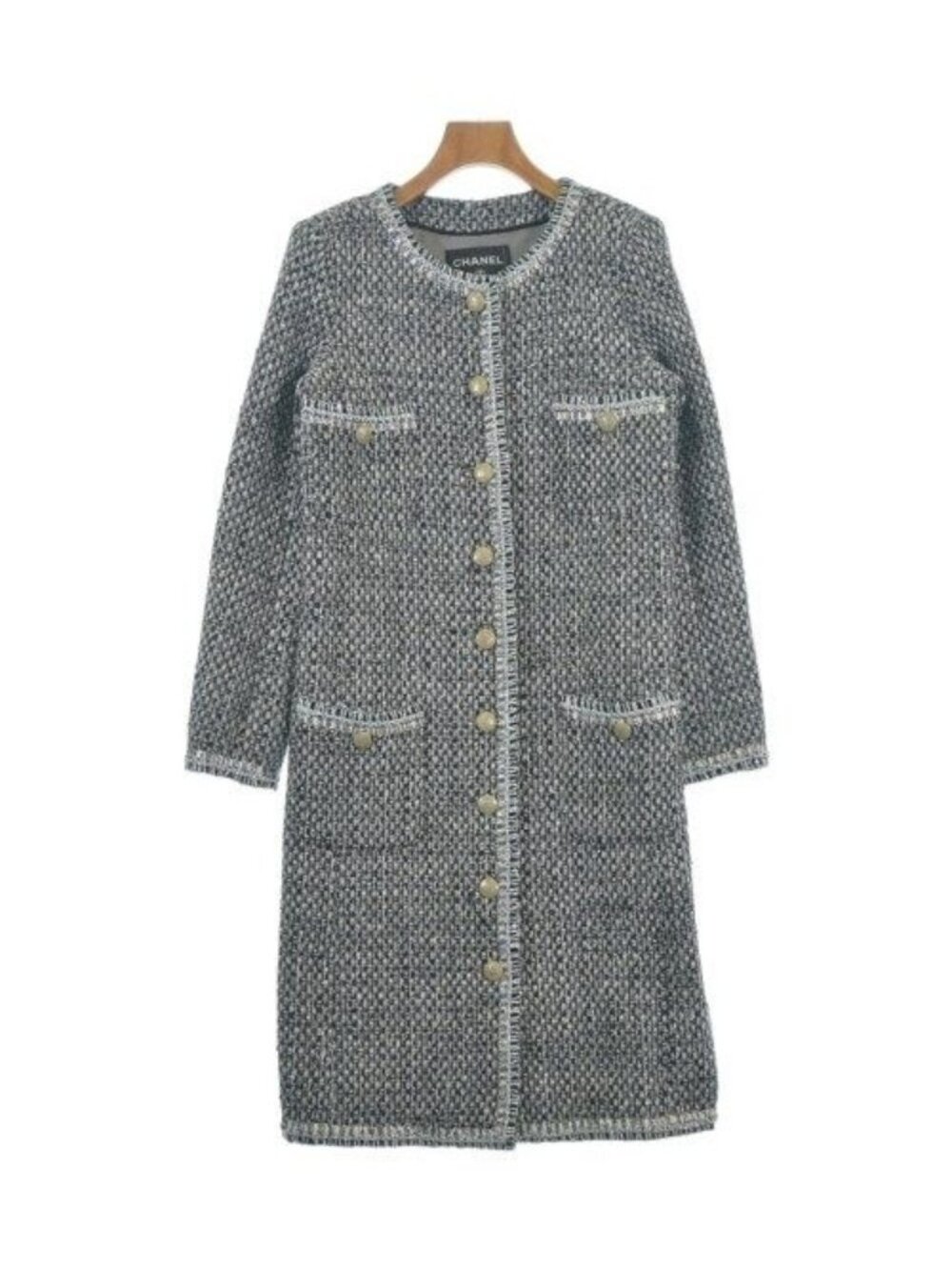 Chanel Coat Black